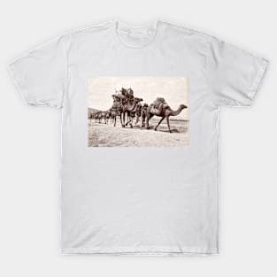 Camel Caravan, Biskra, Algeria 1880 T-Shirt